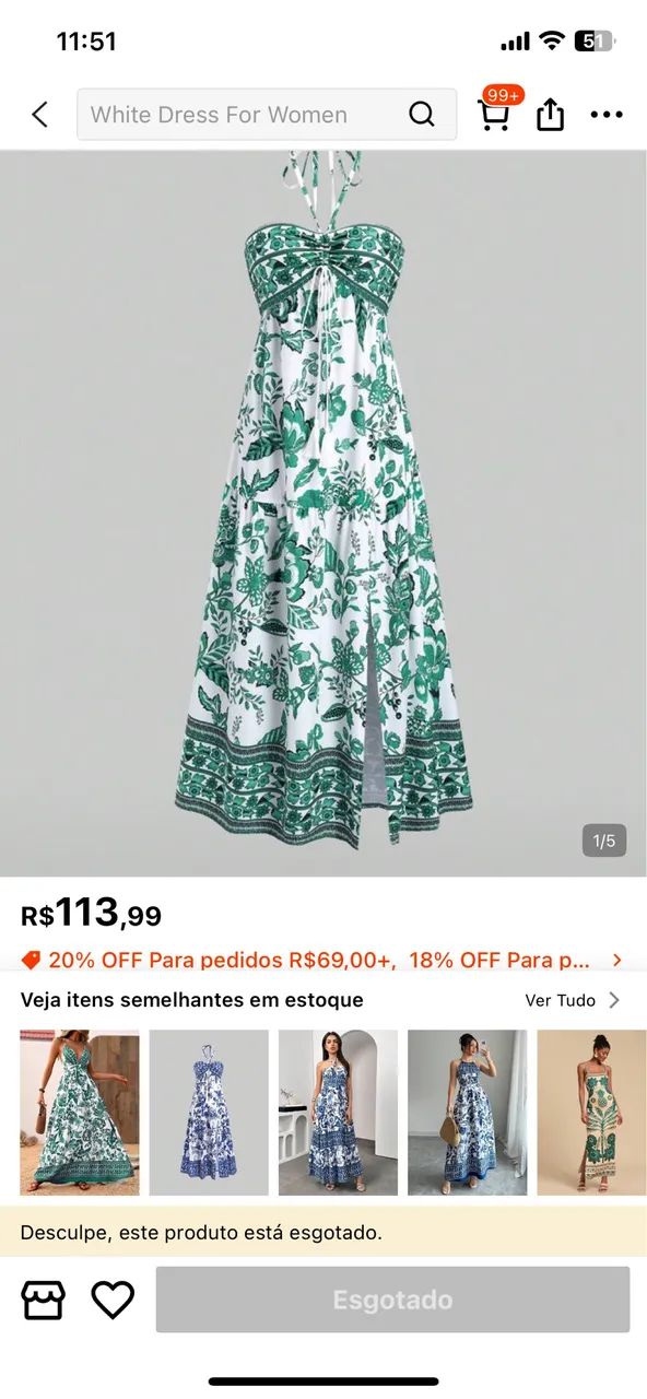 Vestido longo