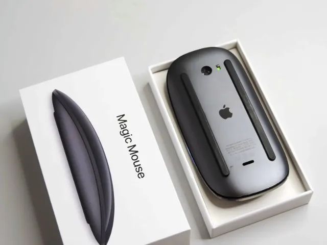 Apple Magic Mouse preto original com caixa - Foto 3