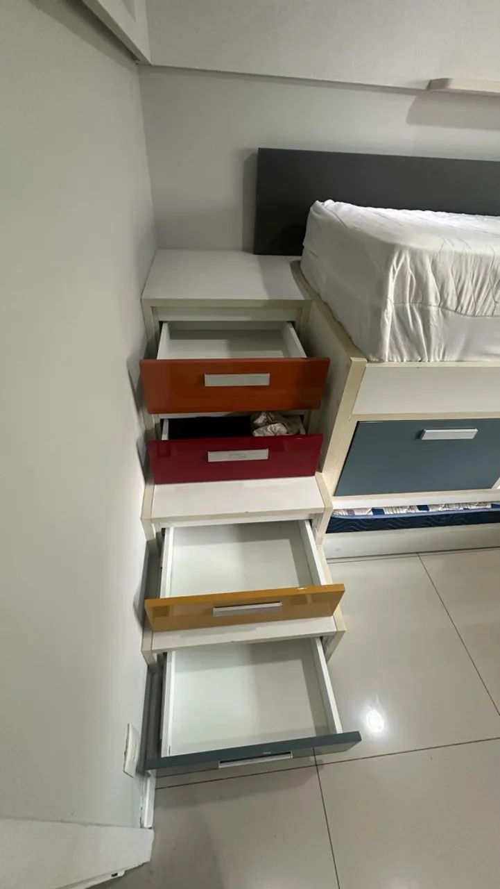 Bicama infantil com gavetas - Foto 4