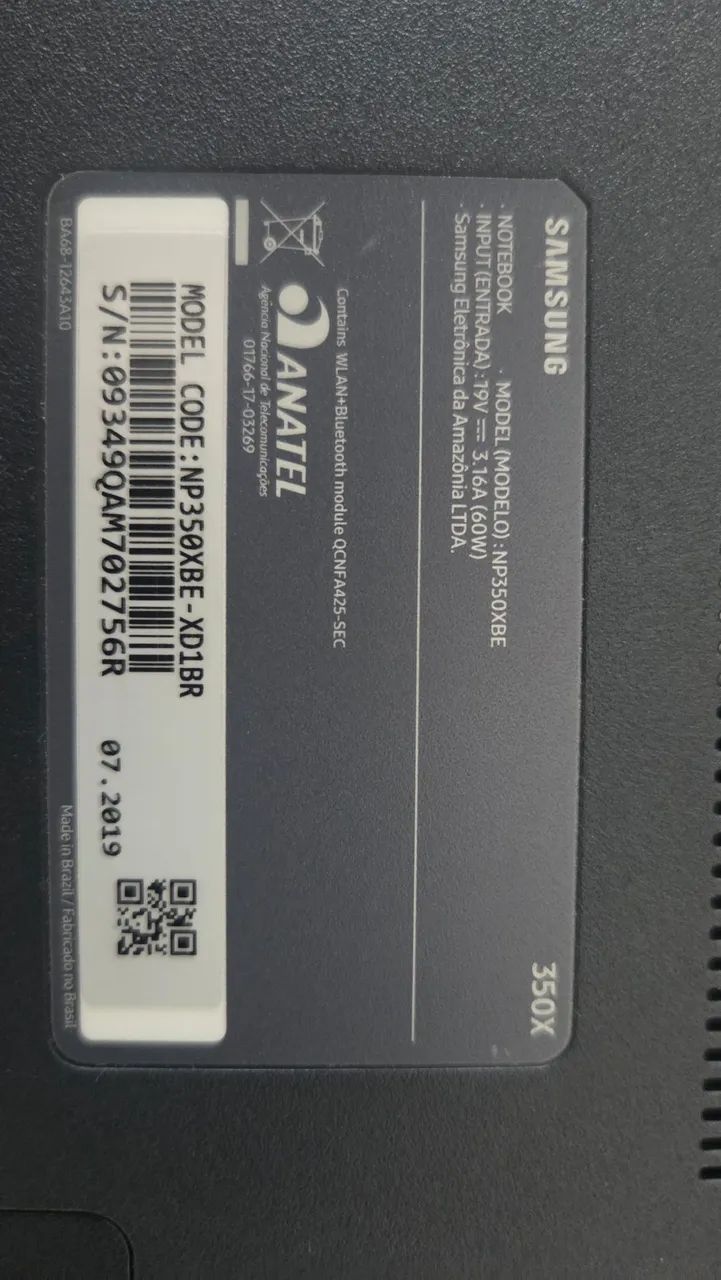 Notebook Samsung 350X - Foto 4