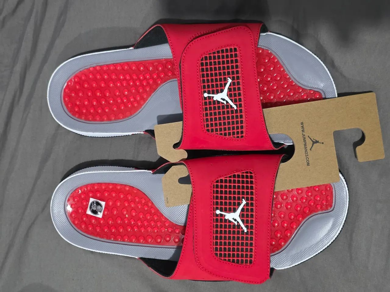 Chinelo jordan 4 hydro toro bravo 46br
