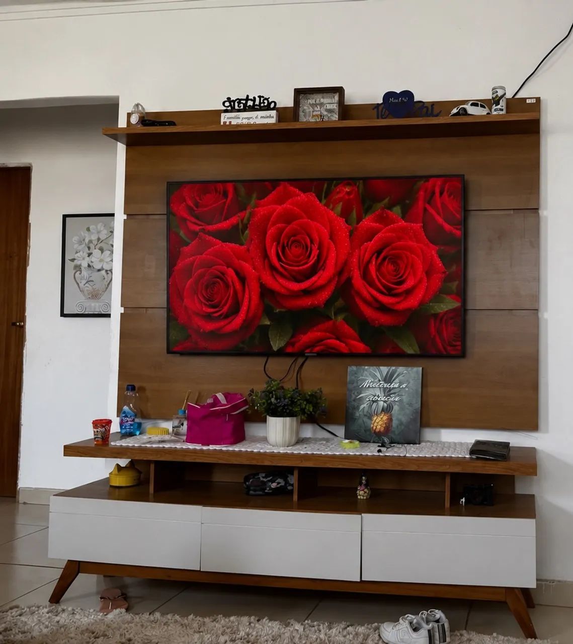 Painel mais rack 