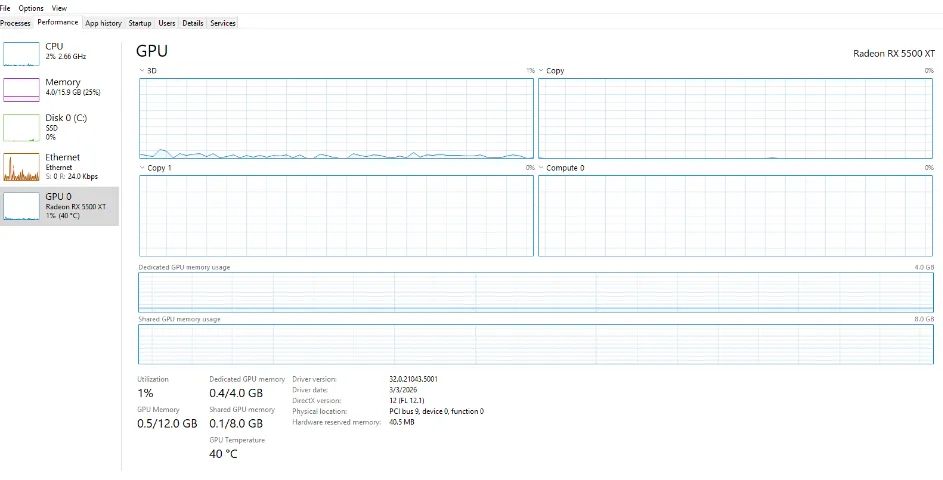 PC GAMER RX 5500 XT + 16 GB RAM + 2680V4 - Foto 5