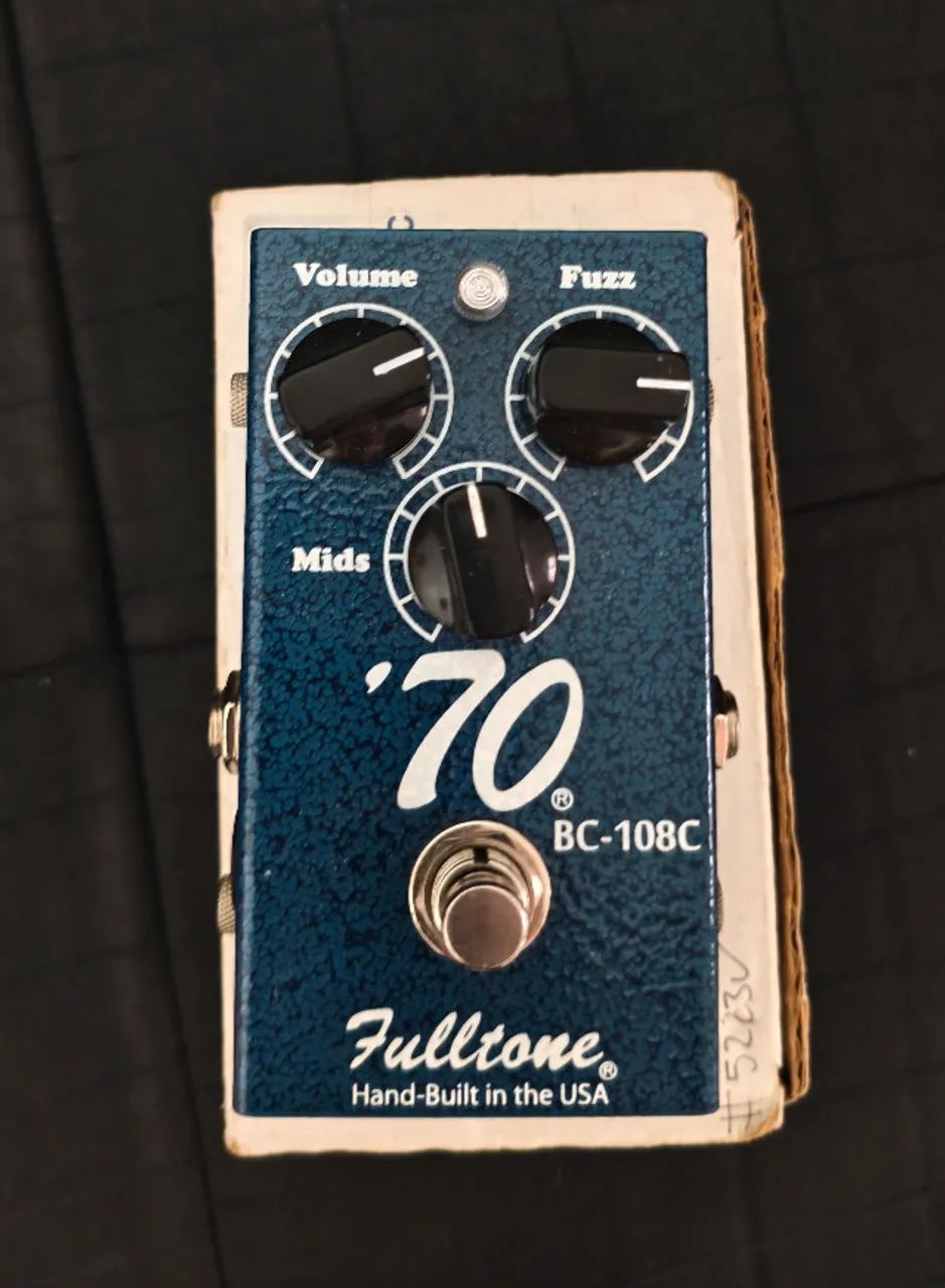 ギター Fulltone '70 BC-108c Fuzz Fulltone 70 Fuzz 108BC - Instrumentos musicais - Neva, Cascavel