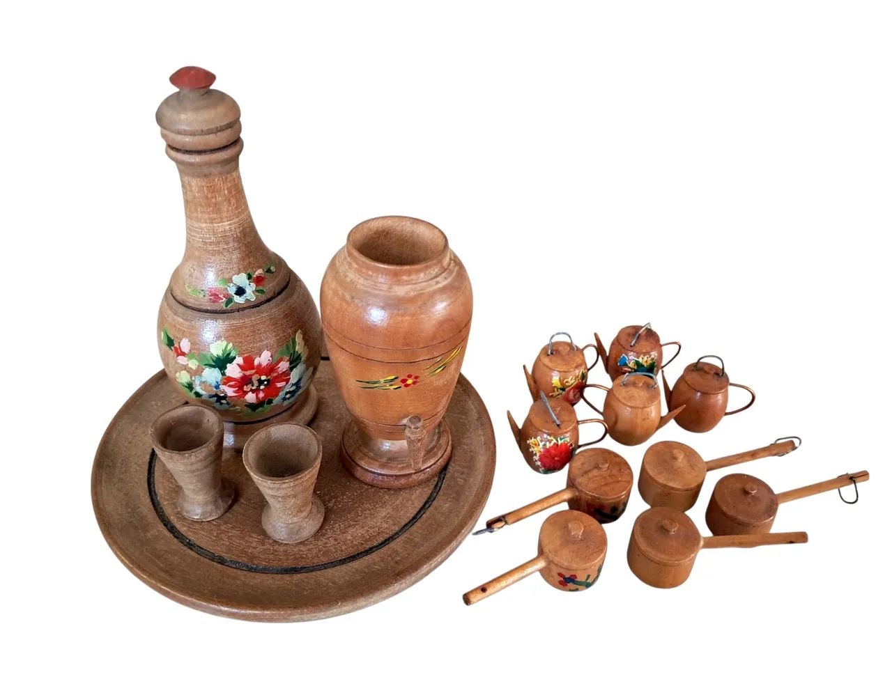 Conjunto de miniaturas antigas