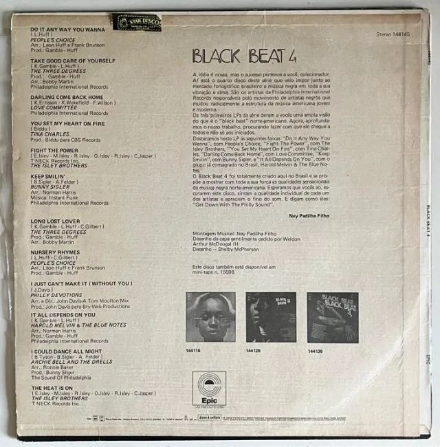 LP VINIL Black Beat 4 - Coletânea  - Foto 2
