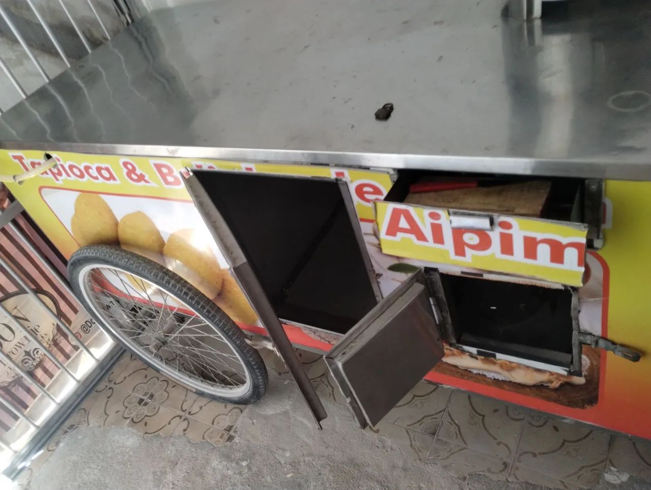 Carrinho para vender salgados e tapiocas recheadas  - Foto 5