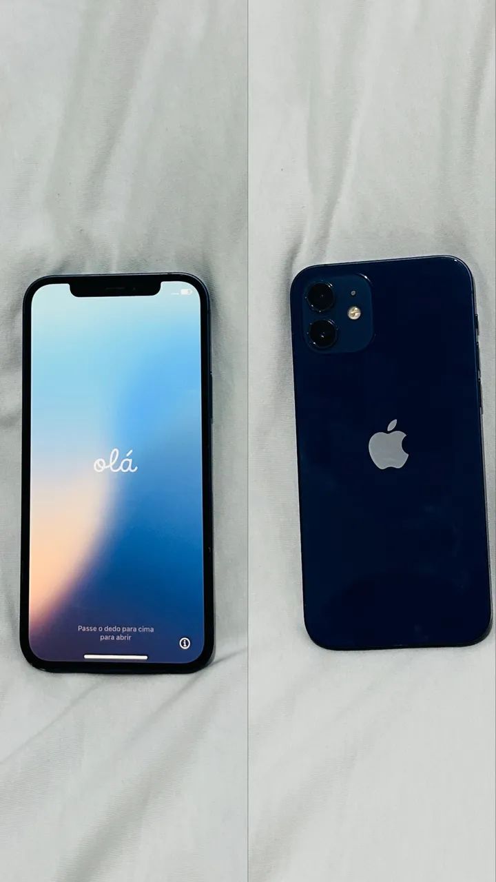iPhone 12 Azul. 64GB - Celulares e Smartphones - Cidade Nova