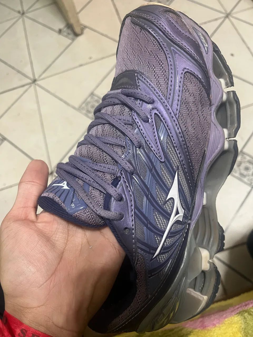 Mizuno pro 8 roxo  - Foto 3