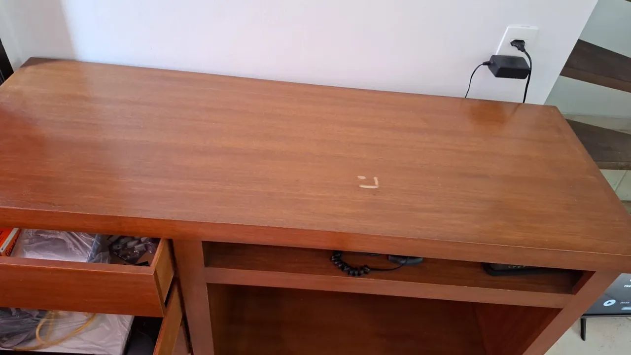 Movel para sala televisão, som, tipo escrivaninha  - Foto 4