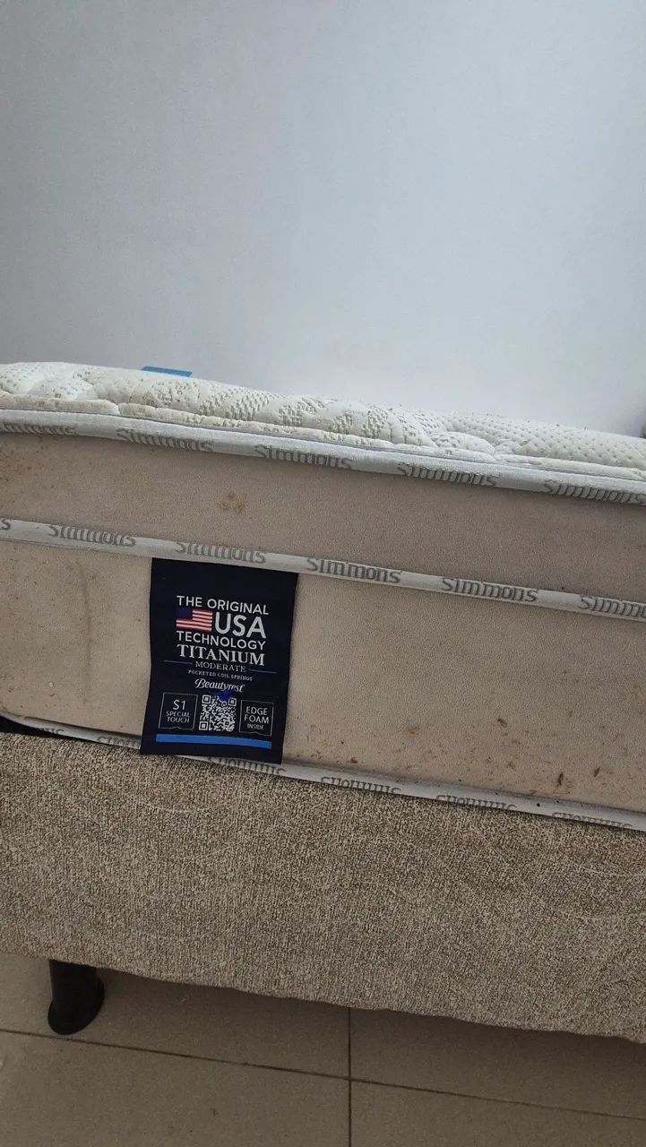 Colchão Simmons Titanium Casal - Molas Ensacadas - Foto 2
