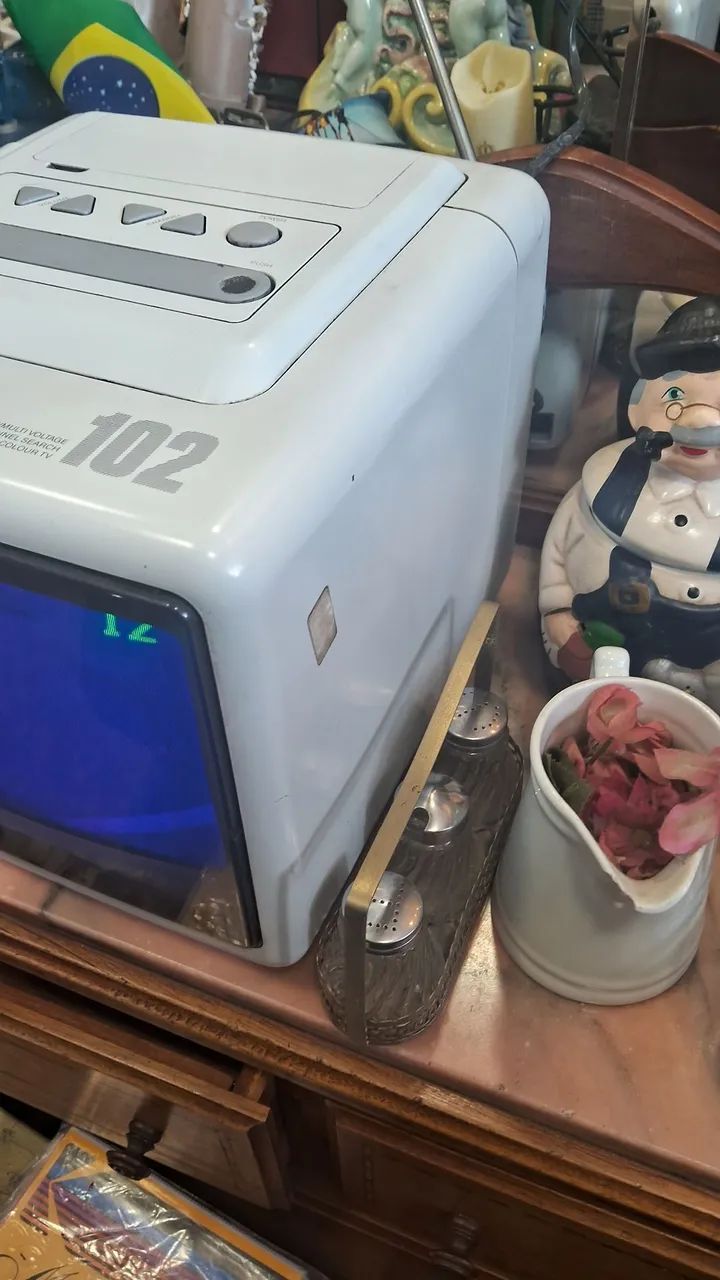 TV Semp Toshiba modelo 102, uma televisão portátil clássica com tela de 10 polegadas. - Foto 3