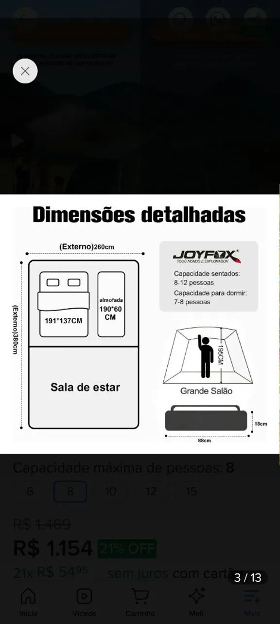 Barraca Iglu 8  Joy Fox - Foto 4
