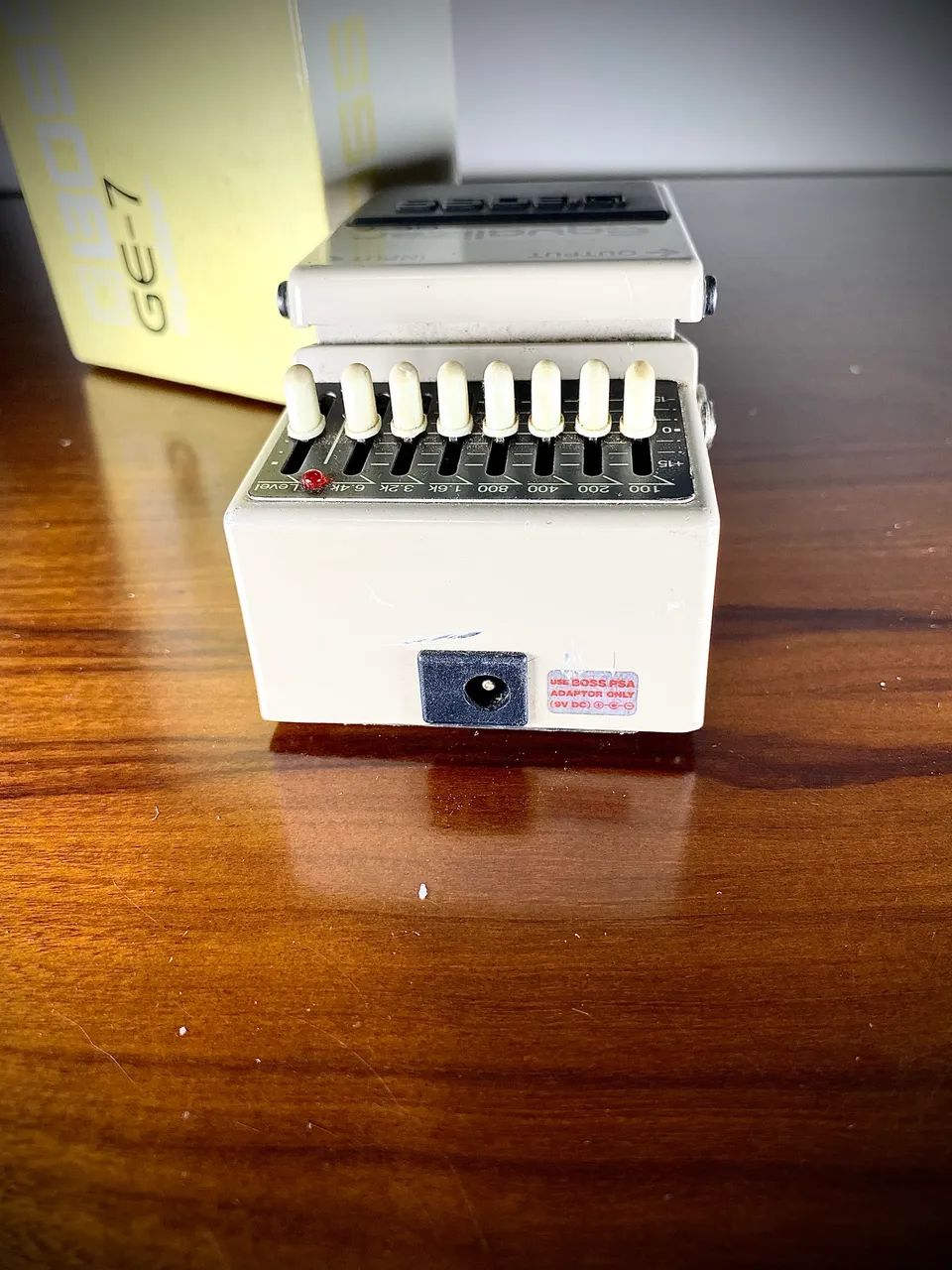 Pedal de guitarra Boss Equalizer Ge7 - Foto 3