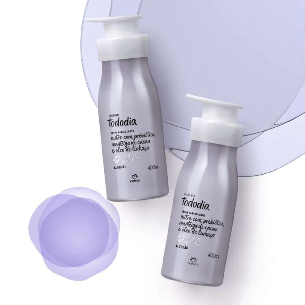 Kit 3 Cremes Natura Tododia para Hidratar e Perfumear o Corpo - Foto 2