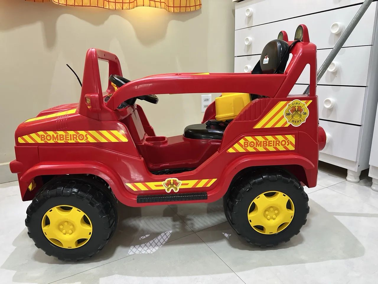 Carrinho(bombeiro) para criança  - Foto 4