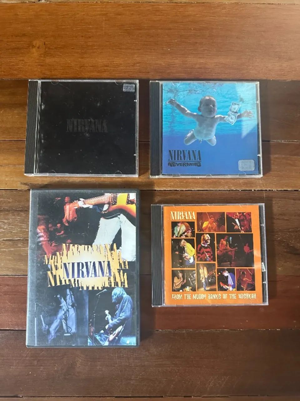 Nirvana - Lote c/ 3 CDS + DVD