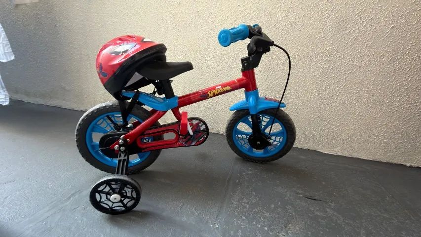 Bicicleta infantil HOMEM ARANHA - Foto 2