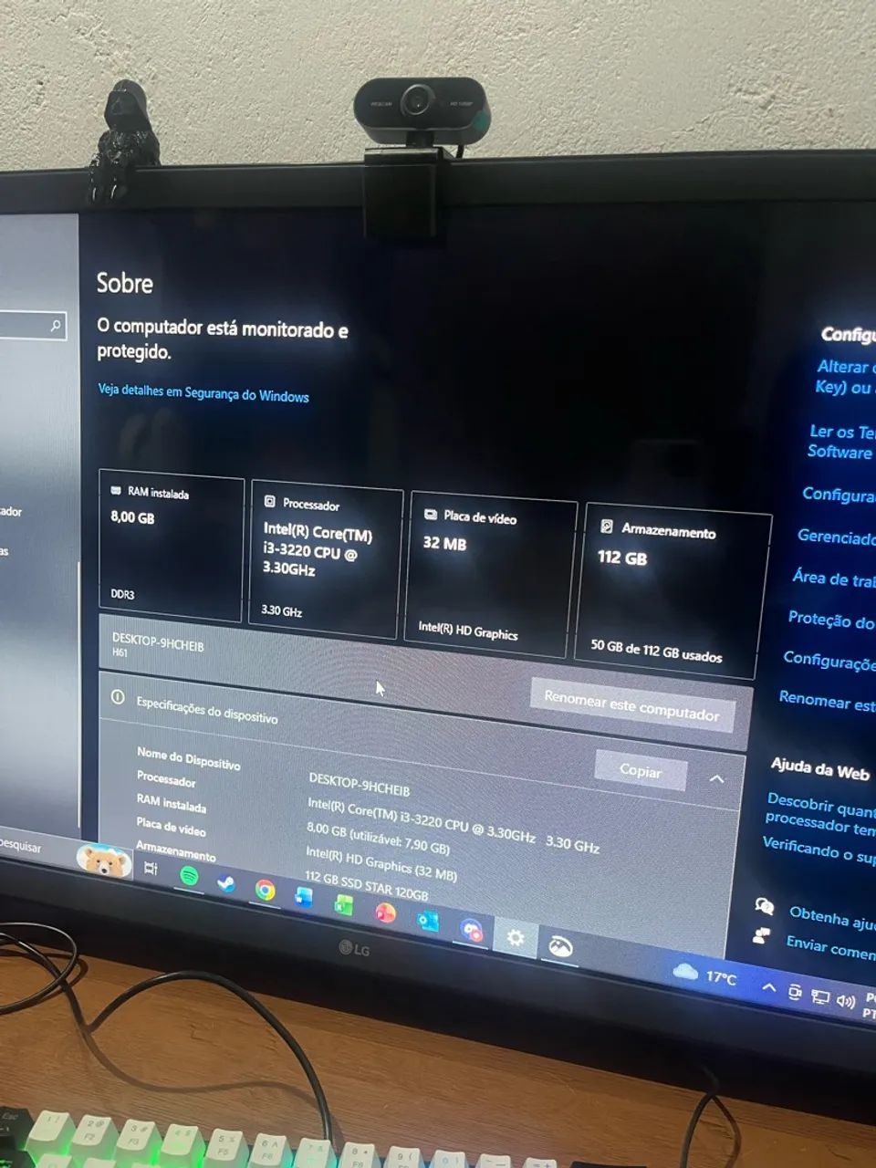 ? CPU/PC à Venda - Ótimo Estado e Pronto para Usar!