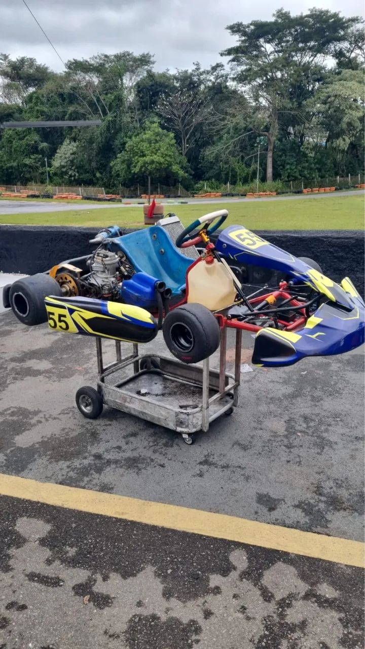 Atibaia Kart  birel 2009 em ótimo estado pneus em excelente estado motor 2tempo  - Foto 5