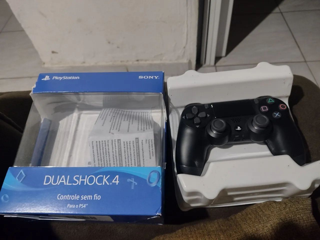 Controle sem fio ps4 da sony