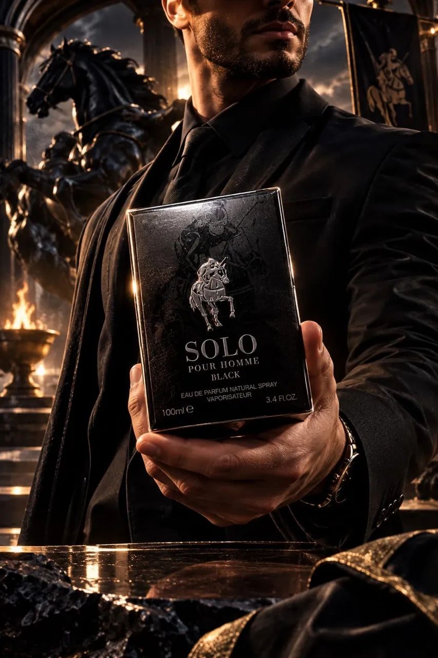 SOLO BLACK | Perfume Masculino