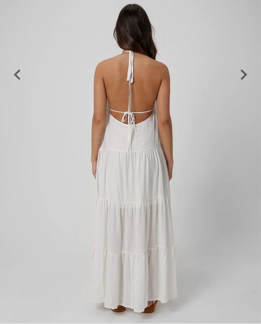 Vestido longo branco  - Foto 5