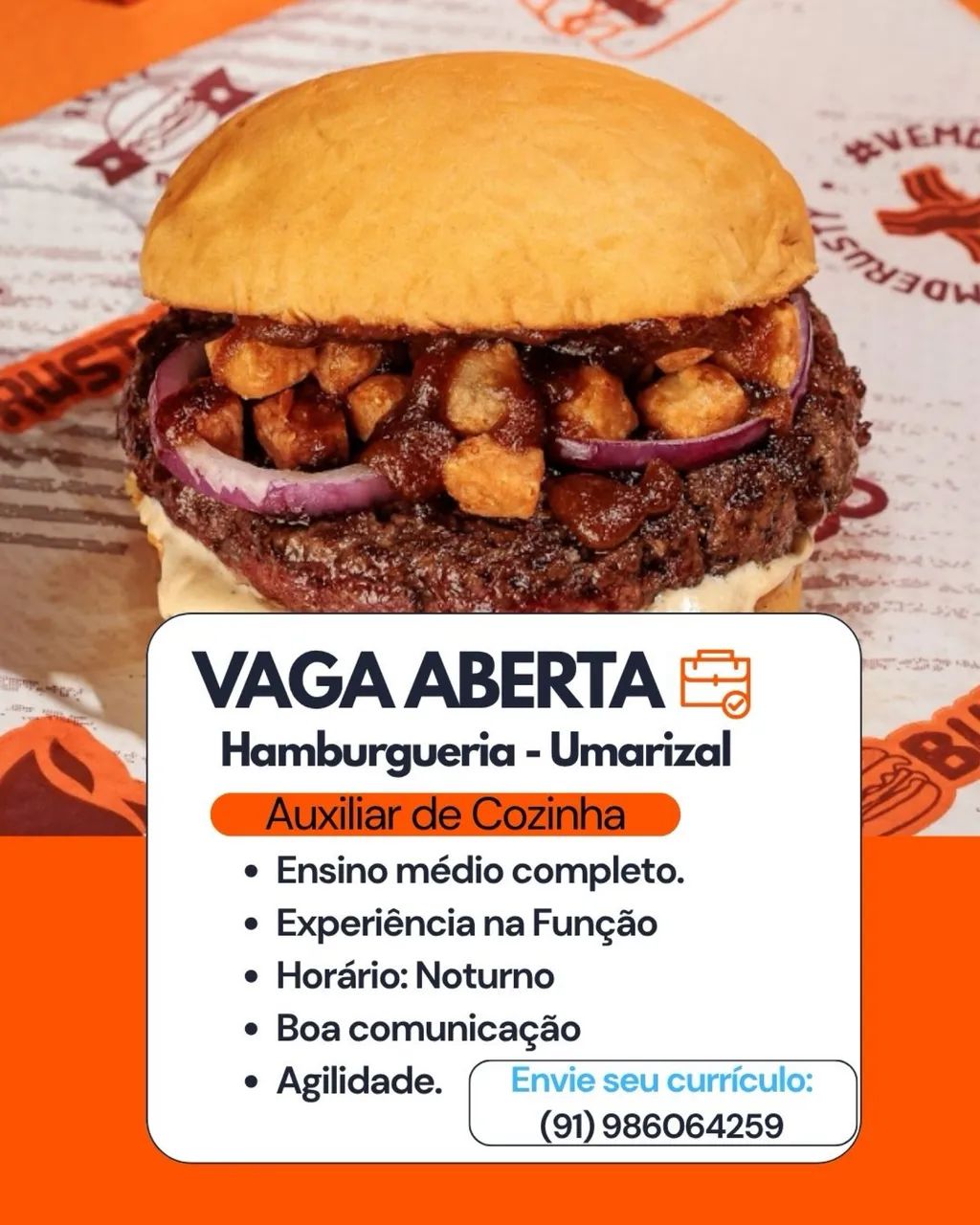 VAGAS DISPONÍVEIS