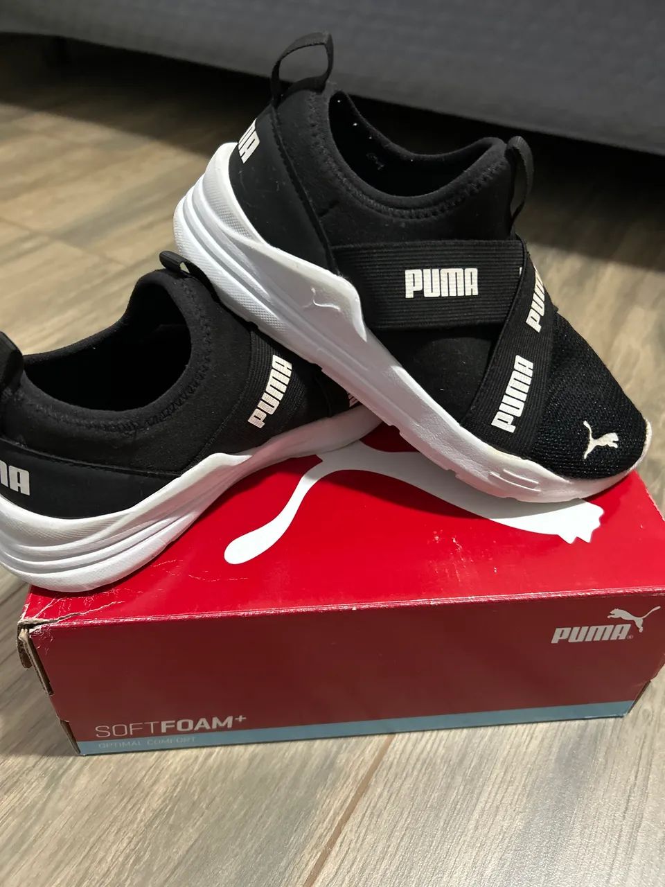 Tênis infantil Puma wired Run Slip - Foto 5