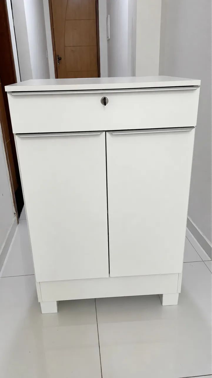 *Balcão Caixa com gaveta e armário 100% Mdf* - Foto 4