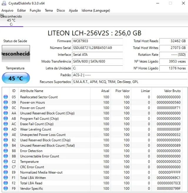 SSD LiteOn 256GB Win10 - Foto 2