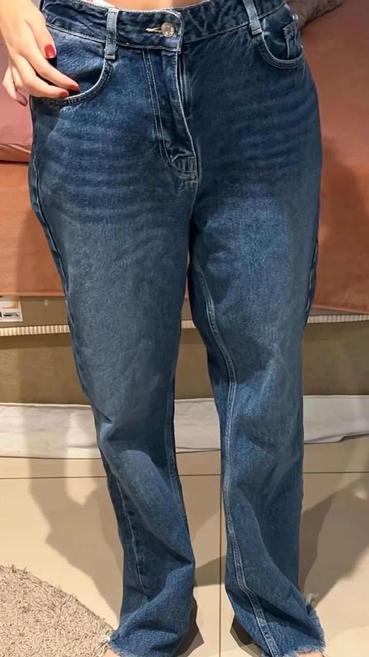 calça jeans wide  - Foto 2