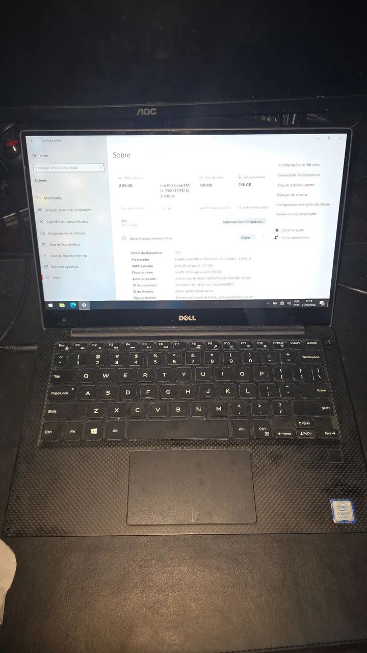 Notebook Dell XPS