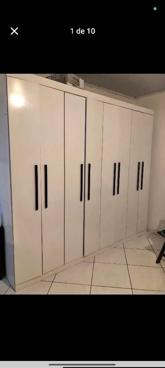 MONTAGEM GRATIS - GUARDA ROUPAS EM OTIMAS CONDIÇÕES , ENTREGO E PARCELO ! Paga na entrega - Foto 2