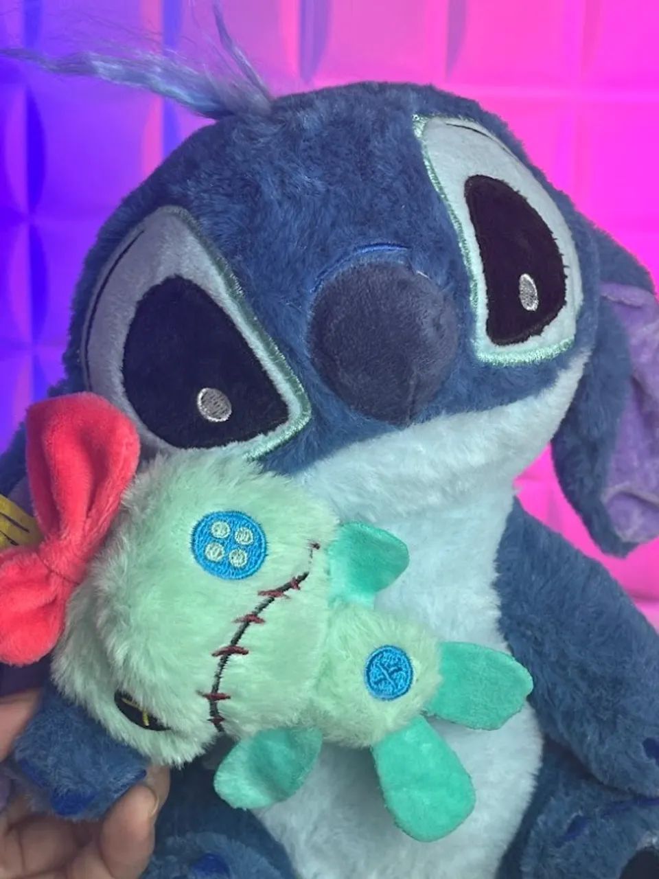 Pelúcia Stitch com Xepa - 26cm - Foto 4
