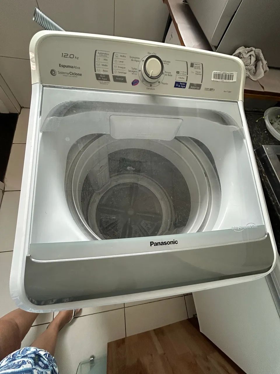 Lavadora Panasonic 12kg. Em Ótimo estado