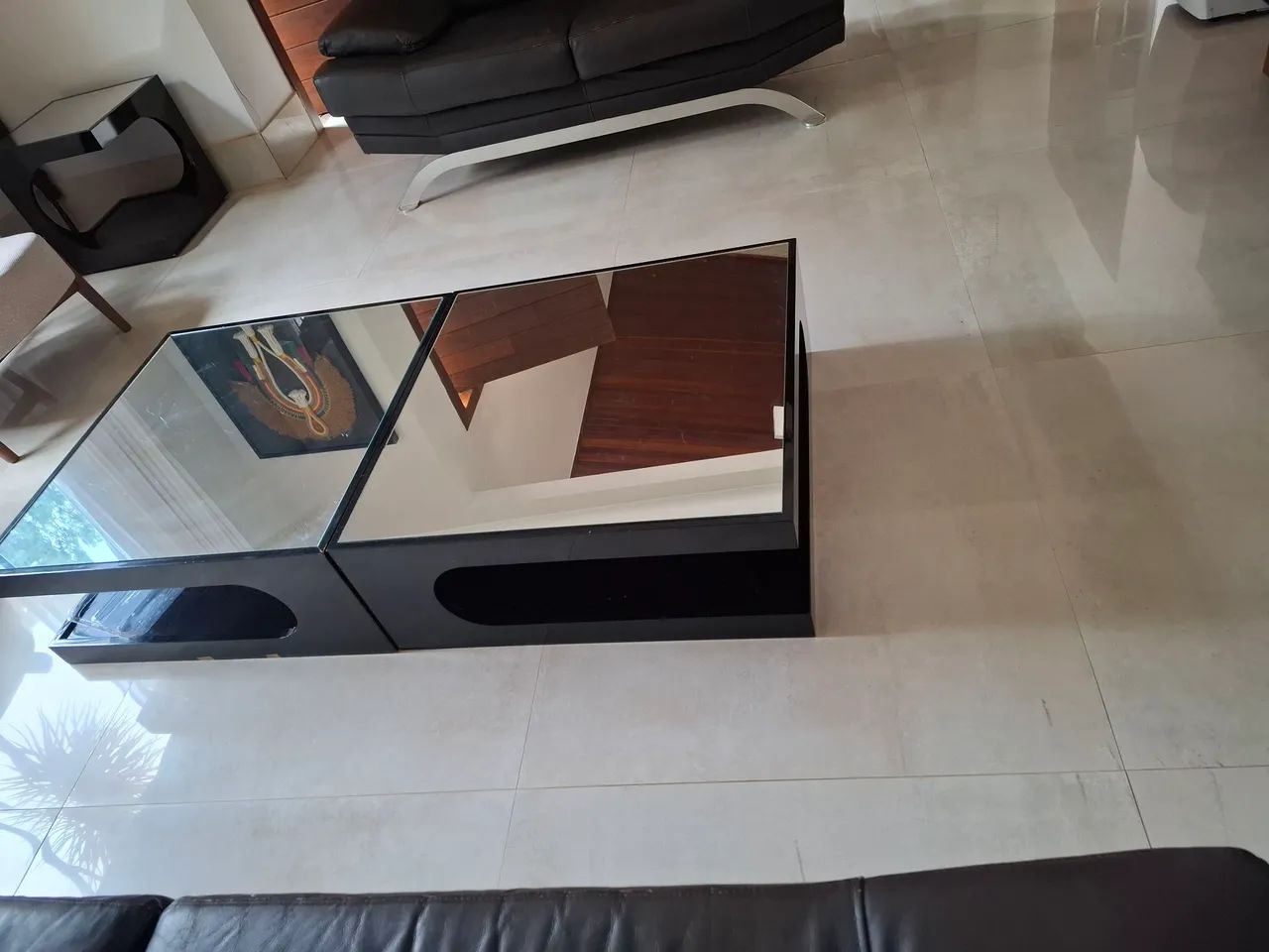 Vendo mesas de centro e de canto conjunto.  - Foto 4