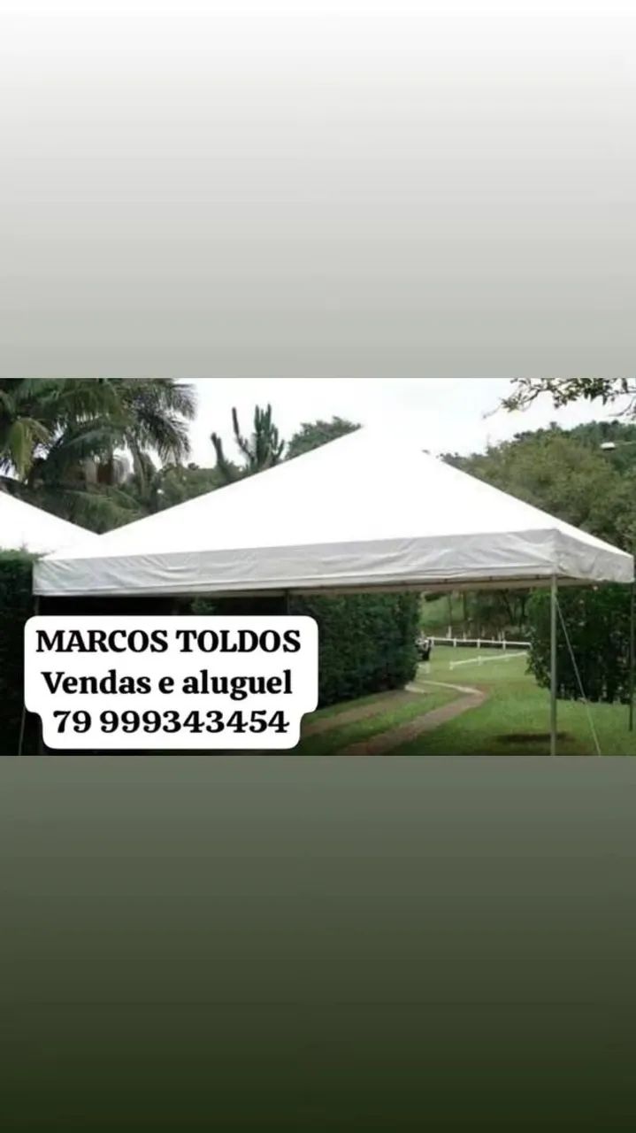 Alugamos e fábricamos tendas