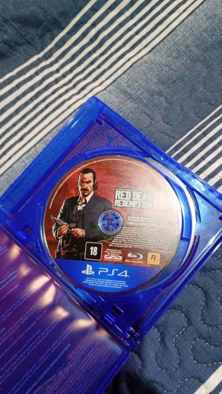  Jogo de ps4 ( red dead redemption 2) - Foto 2