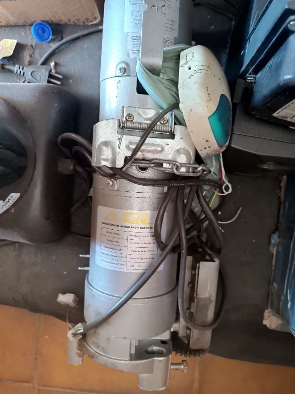 Motor 200 kg Porta Automática com Central 