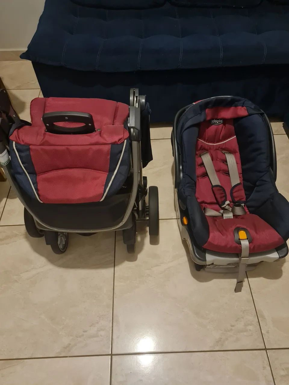 Bebe conforto e carrinho - Foto 3