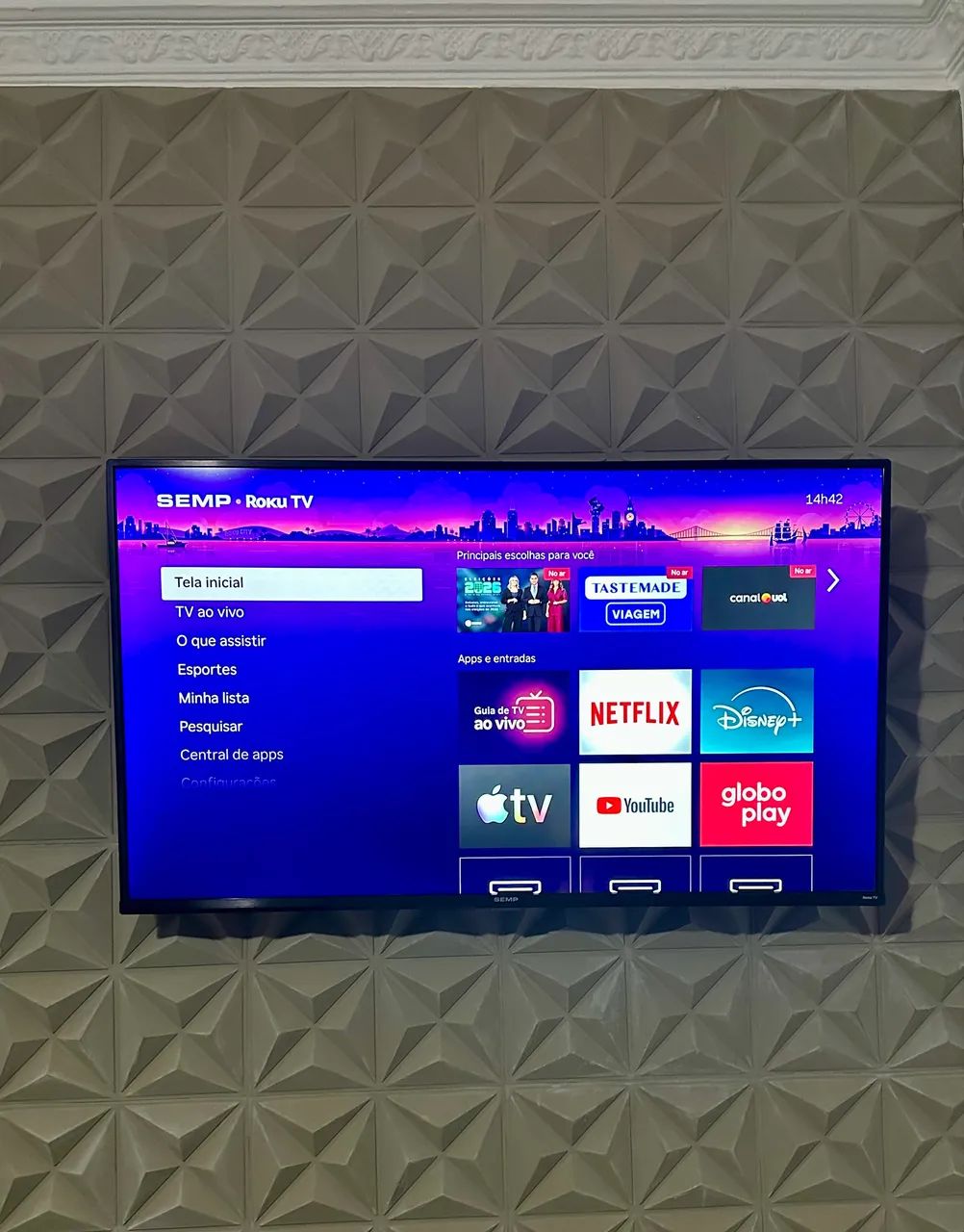Smart Tv 50 polegadas (SEMP) - Foto 2