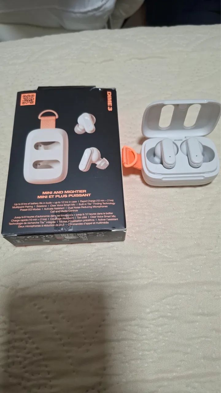 Fone Dime 3 Skull Candy Novo - Foto 2