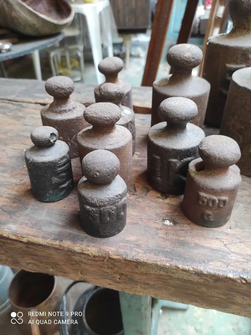 Pesos de balança,antigos : - Foto 4