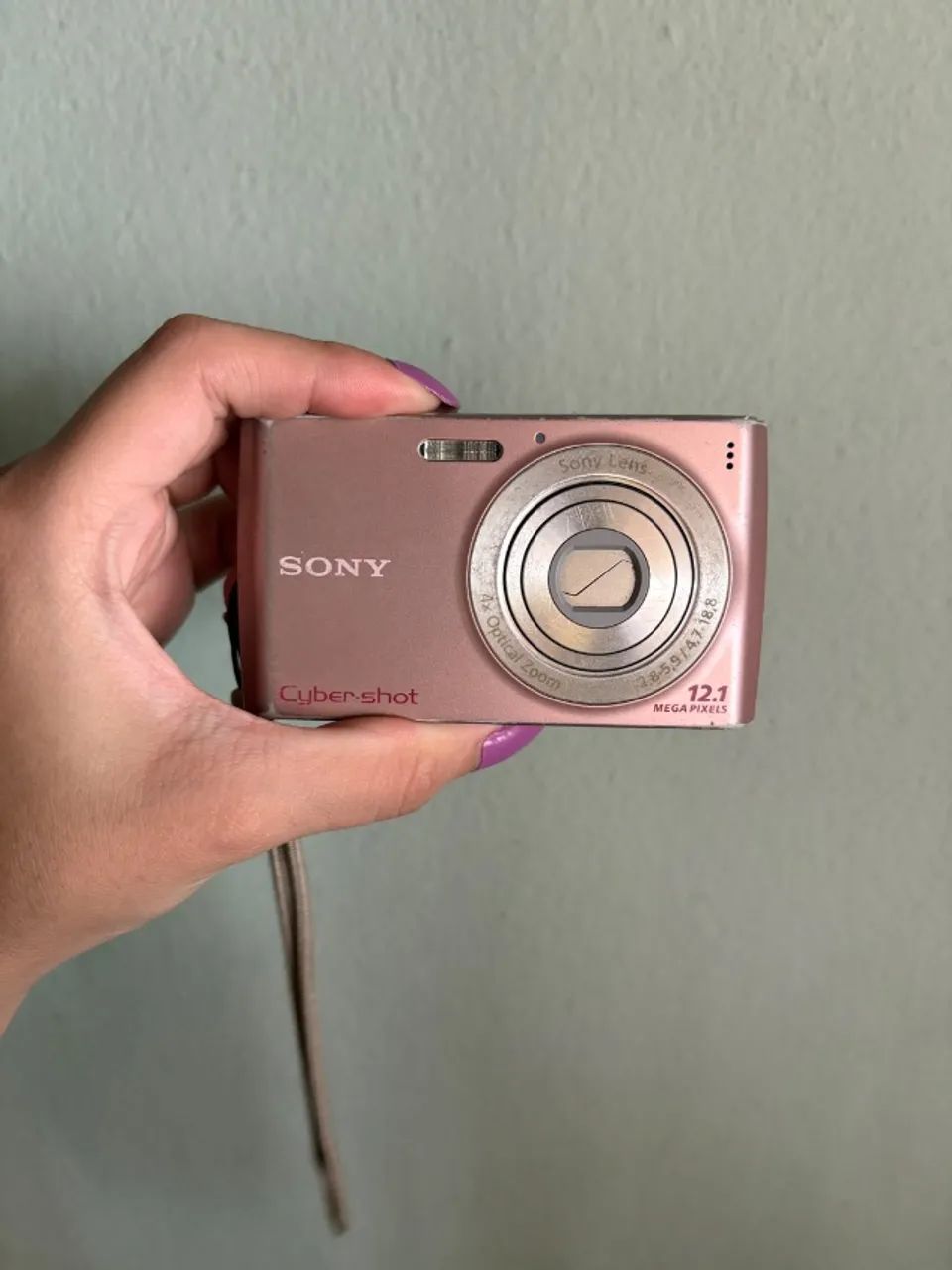 Câmera Digital Sony Cyber-shot W510 Rosa (12.1MP) 
