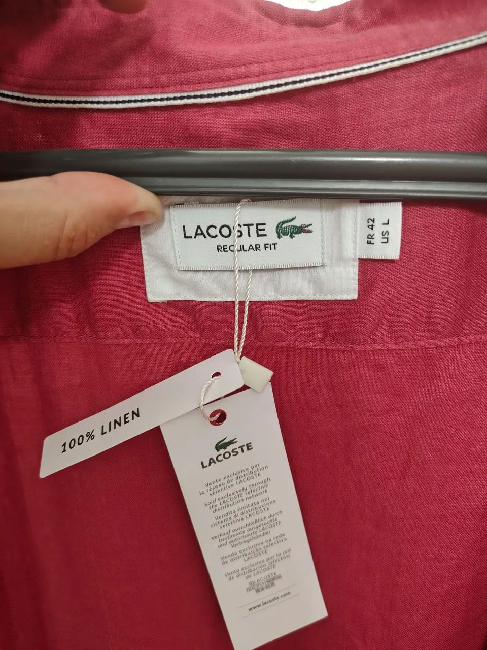 Camisa social Lacoste  - Foto 2