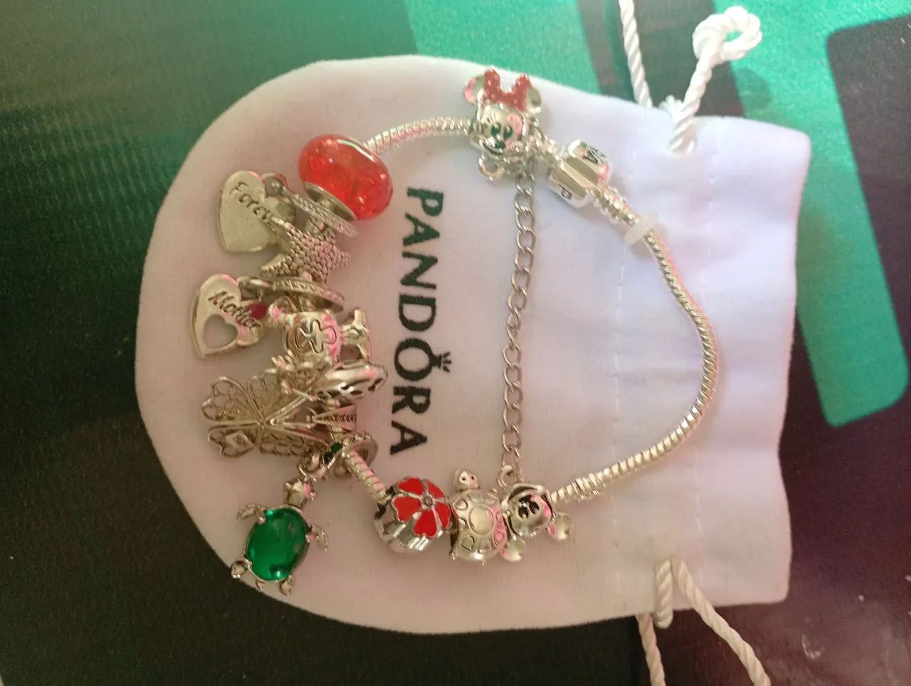 Pulseira Pandora prata 925 - Foto 4