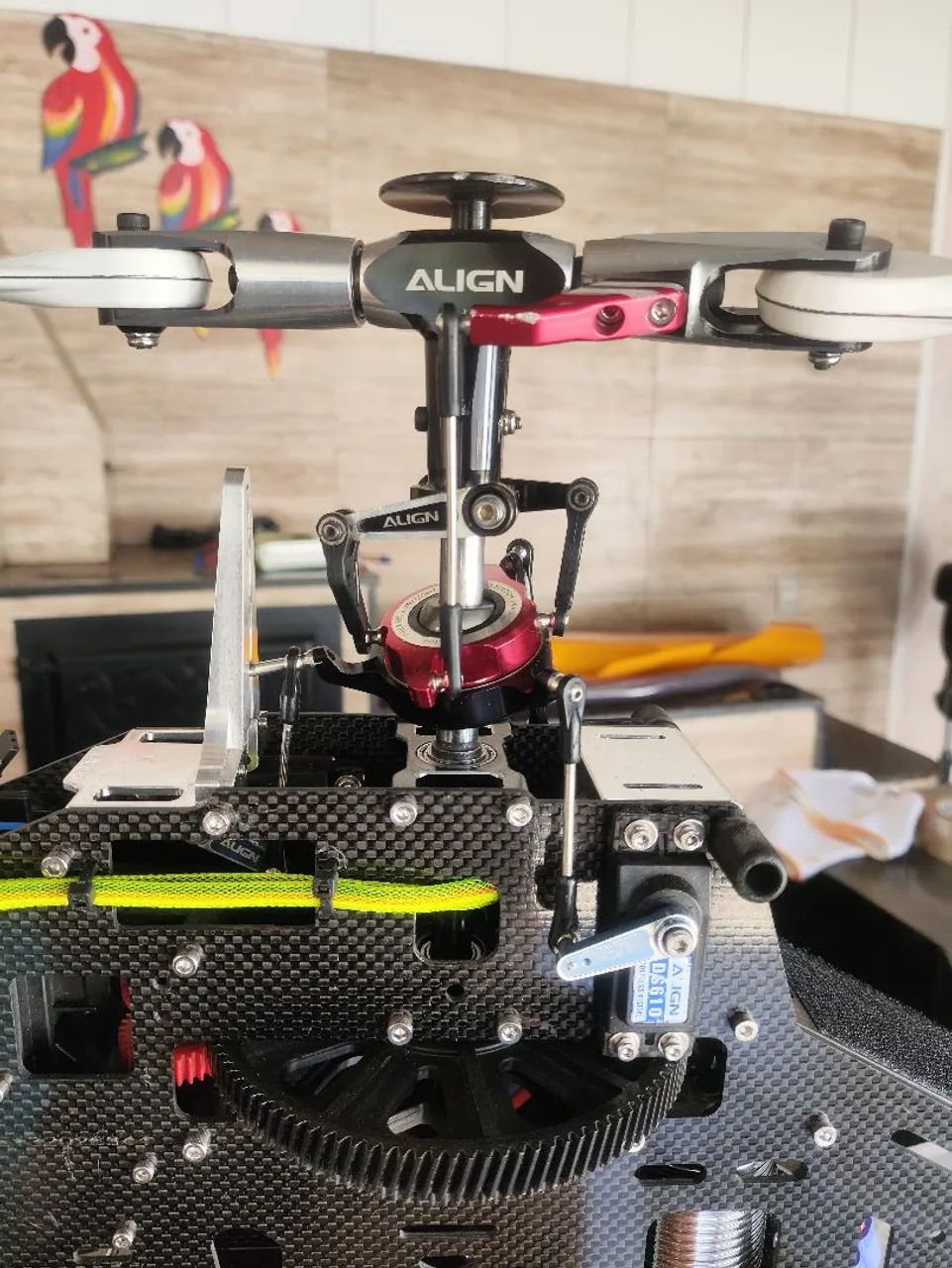 Align Trex 550 pro - Hobbies e coleções - Setor Pedro Ludovico