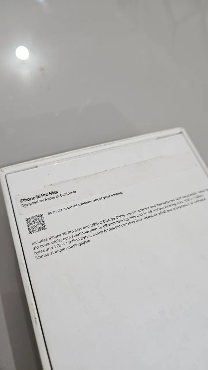 Iphone 16 Pro Max 256gb | Titânio | Bateria Original 93% - Foto 5