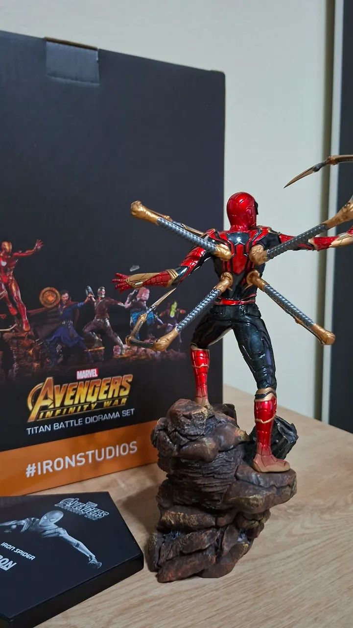Iron Spider Iron Studios Estátua Figure - Foto 3